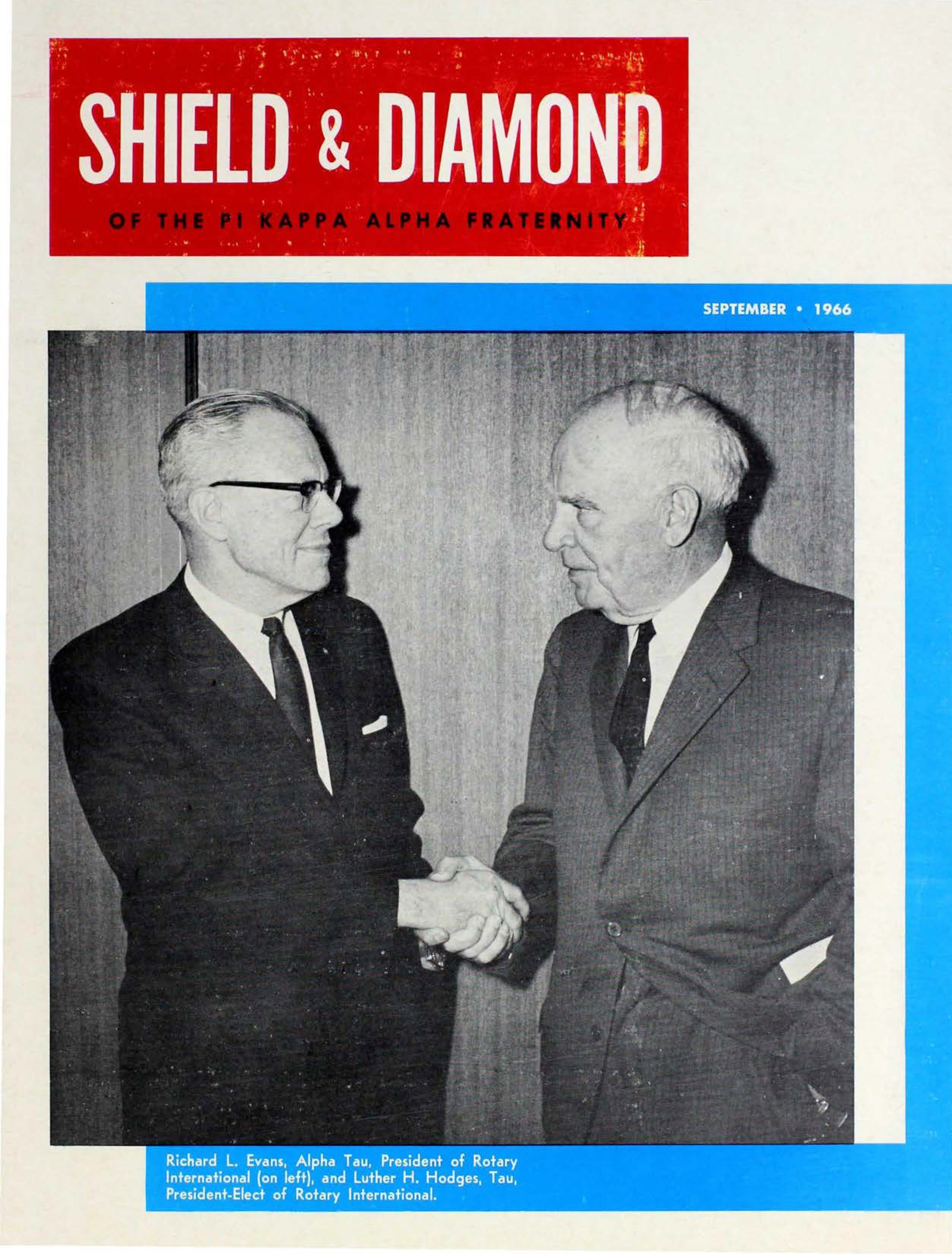 Shield and Diamond, Vol. 77, No. 1, September 1966